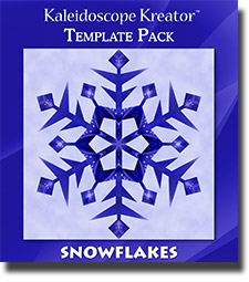 Snowflakes Template Pack